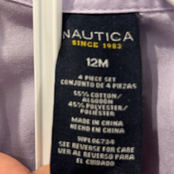 Nautica Boys 12 month 3 Piece Suit Set - Picture 8 of 8